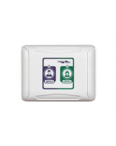 Кнопка присутствия/сброса и вызова врача Hostcall MP-434W2 в Новороссийске Система оповещения и трансляции Hostcall Pintop.ru