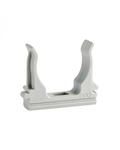 CF32G Держатель (клипса), без галогена, для труб D32мм (10шт) Экопласт (41732-10HF) в Новороссийске Держатели, клипсы, скобы Pintop.ru