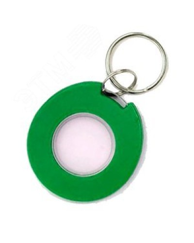 IronLogic IL-08MGT, 1K,с кольцом, зелёный с прозрачной серединой в Новороссийске Оптовые идентификаторы Pintop.ru