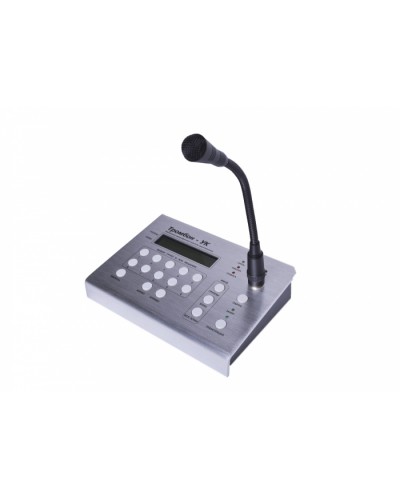 Консоль микрофонная удалённая многозонная Тромбон УК в Новороссийске Система оповещения и трансляции Pintop.ru