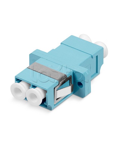 Проходной соединитель LC-LC duplex MM Cabeus (DLC-DLC-MM-OM3) в Новороссийске Проходные адаптеры и розетки оптические Pintop.ru