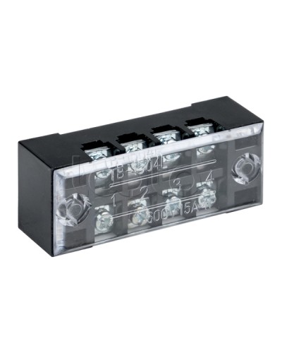 Терминал клеммный TB-1504 до 1,5 мм2 15A 4 клеммные пары EKF PROxima (tb-1504) в Новороссийске Клеммные колодки Pintop.ru