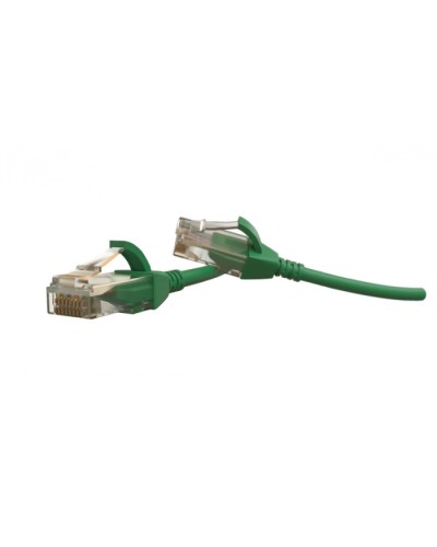 Патч-корд U/UTP Hyperline (PC-LPT-UTP-RJ45-RJ45-C6-3M-LSZH-GN) в Новороссийске Патчкорды (медные) Pintop.ru