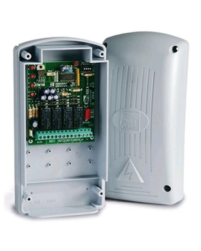 Внешний, двухчастотный, 4-канальный радиодекодер Came 806RV-0020 в Новороссийске Запчасти для шлагбаумов и автоматики Pintop.ru