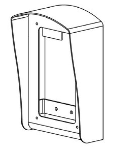 Комплект монтажный для блоков вызова БВД-406х, БВД-407х Vizit MKF-406 в Новороссийске Аксессуары для многоабонентных систем Pintop.ru
