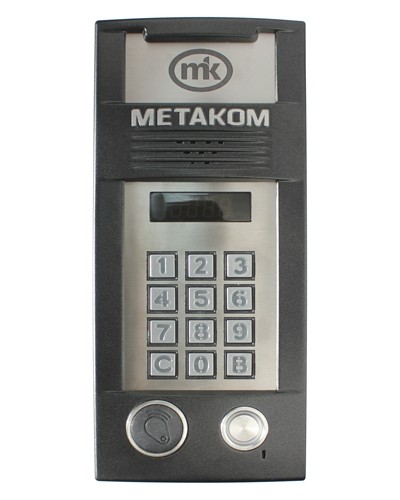 Блок вызова Метаком MК2018-TMRF в Новороссийске Блоки вызова многоабонентные Pintop.ru