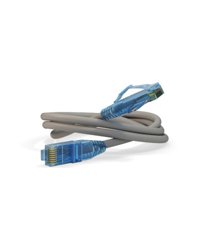 Патч-корд RJ45-RJ45, 4 пары, UTP, кат.6, LSZH (3м) Hyperline PC-LPM-UTP-RJ45-RJ45-C6-3M-LSZH-GY в Новороссийске Патчкорды (медные) Pintop.ru
