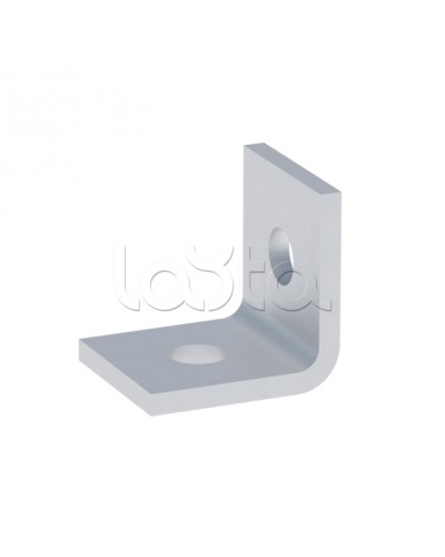 STRUT-пластина угловая 90гр. 2 отверстия EKF (stpu2) в Новороссийске Аксессуары для лотков Pintop.ru