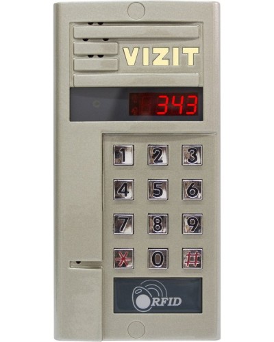Блок вызова Vizit БВД-343FCPW в Новороссийске Блоки вызова многоабонентные Pintop.ru