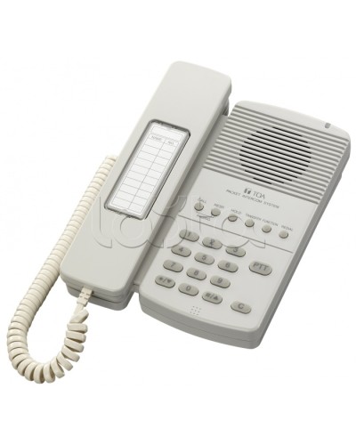 Мастер-станция аналоговая для коммутатора N-8400RS TOA N-8410MS Y в Новороссийске Системы оповещения и трансляции TOA Pintop.ru