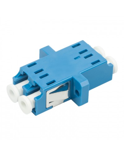 Адаптер оптический проходной LC-LC, OS2, дуплекс (duplex), синий Datarex DR-541102 в Новороссийске Коммутационные изделия Pintop.ru