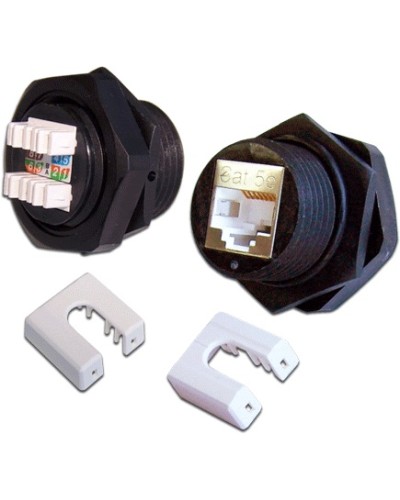 Индустриальный модуль Keystone, RJ45, cat.5e, STP, 180 градусов, IP68 LANMASTER (LAN-OK45S5E/180-WP) в Новороссийске Коммутационные изделия Pintop.ru