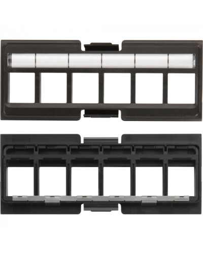 Вставка под кейстоны в модульную панель, экранированная, 6 портов, без шторок LANMASTER LAN-FRM-IN-6OK-SXX в Новороссийске Коммутационные изделия Pintop.ru