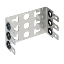 Хомут монтажный глубиной 50мм для крепления 3-х плинтов типа Krone Cabeus FW-30