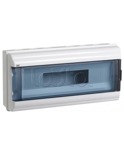 Корпус модульный пластиковый навесной КМПн-18 IP55 IEK (MKP72-N3-18-55) в Новороссийске Боксы для автоматов Pintop.ru