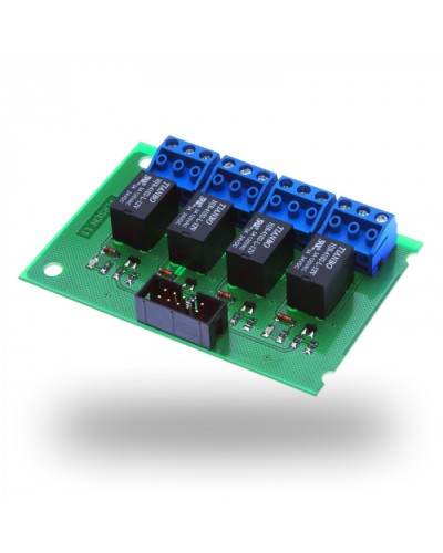 Расширитель релейный Parsec NMO-04 в Новороссийске Сетевая СКУД Parsec Pintop.ru