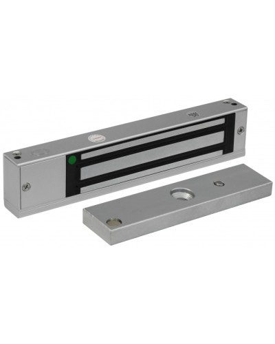 Smartec ST-EL140DL-SL - Электромагнитный замок, внутреннее исполнение, СИД, датчик положения двери, 12 VDC / 250мА, усилие 140-150 кг. в Новороссийске Электромагнитные замки Pintop.ru