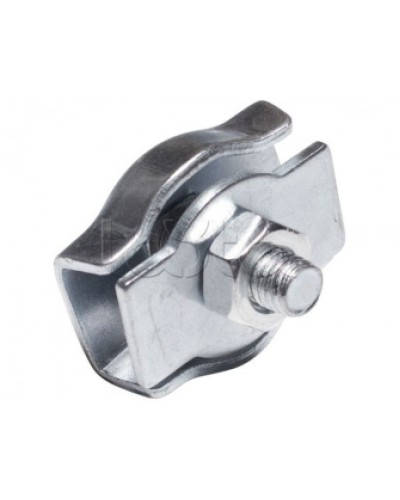 Зажим для троса одинарный Simplex (4 мм) EKF (zdts-4) в Новороссийске Крепежные изделия Pintop.ru