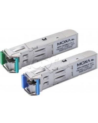 Трансивер-SFP одножильный (WDM) Moxa SFP-1G10BLC в Новороссийске Модули SFP/XFP/GBIC Pintop.ru