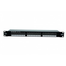 Патчпанель 19, 24xRJ45, FTP, Кат. 6 Eurolan (27B-F6-24BL)
