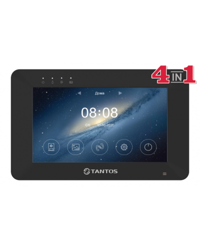 Монитор Tantos Rocky HD Wi-Fi (Black) XL в Новороссийске Абонентские IP устройства Pintop.ru