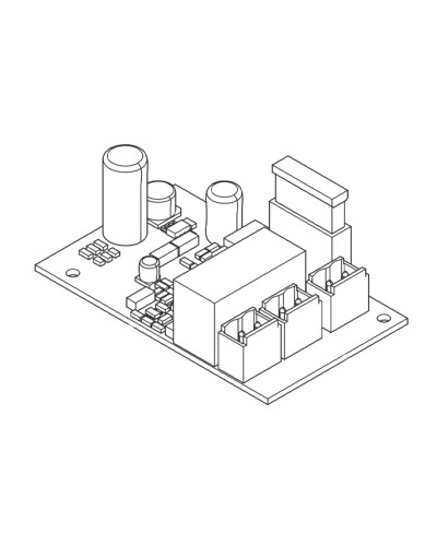 Came LB39 (002LB39) - Плата аварийного питания для подключения и зарядки 2 аккумуляторов, 12 В - 7 Ач в Новороссийске Запчасти для шлагбаумов и автоматики Pintop.ru