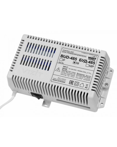 Блок управления и питания домофона VIZIT БУД-485М в Новороссийске Блоки управления многоабонентные Pintop.ru