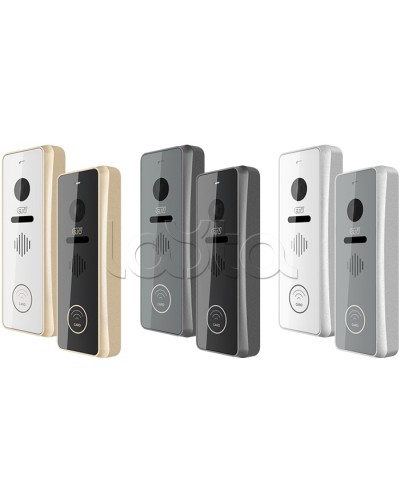 Панель вызывная CTV-D4002EM (серебро) в Новороссийске Вызывные видеопанели малоабонентные Pintop.ru