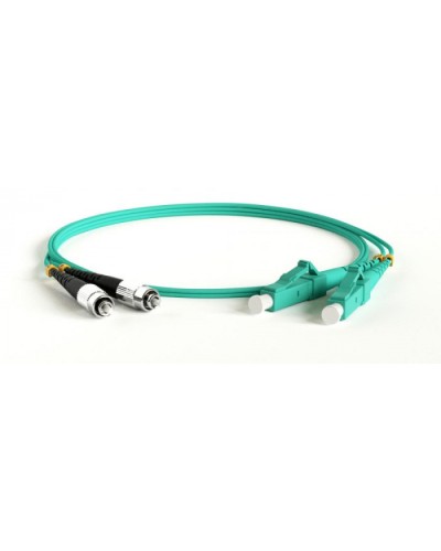 Патч-корд волоконно-оптический Hyperline FC-D2-503-SC/PR-ST/PR-H-1M-LSZH-AQ в Новороссийске Патч-корды оптические Pintop.ru