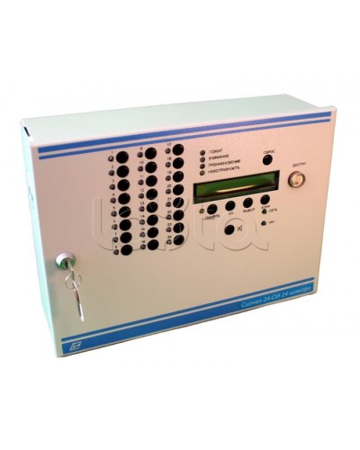 Приемно-контрольный прибор пожарной и охранной сигнализации Специнформатика-Си СИГНАЛ 24СИ на 16 ШС в Новороссийске Приемно-контрольные приборы Pintop.ru