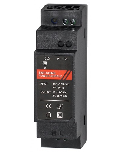 Блок питания Smartec ST-PS102DDS-BK в Новороссийске Дополнительное оборудование для СКУД Pintop.ru