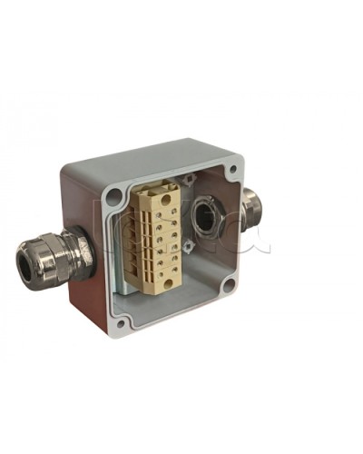 Коробка пылевлагонепроницаемая клеммная G366 А МВ К АЯКС IP66/IP65, 82x80x55 Магнито-контакт в Новороссийске Распределительные коробки Pintop.ru