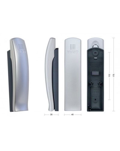 Трубка переговорная Vizit УКП-7M в Новороссийске Многоабонентные устройства Pintop.ru