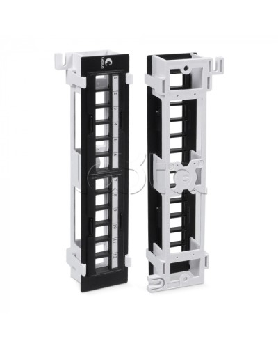 Патч-панель настенная 12 портов без модулей Cabeus (PLB-12-WL) в Новороссийске Патч панель Pintop.ru