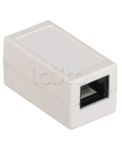 Проходной адаптер кат. 6 UTP тип RJ45-RJ45 ITK CS70-1C06U в Новороссийске Проходные адаптеры RJ-45 и разветвители Pintop.ru