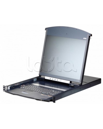 KVM консоль с переключателем ATEN KL1108VN-AXA-RG в Новороссийске Оборудование для видеонаблюдения Pintop.ru