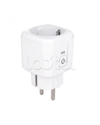 Умная Wi-Fi розетка CTV-HomePlug в Новороссийске Дополнительное оборудование для СКУД Pintop.ru