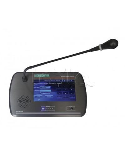 Консоль микрофонная DSPPA MAG-6588 в Новороссийске Система оповещения и трансляции Dsppa Pintop.ru