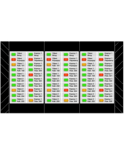 Блок индикации состояний и управления Сигма - ИС ИД-БИС-М в Новороссийске Адресная система пожарной сигнализации Сигма-ИС Pintop.ru