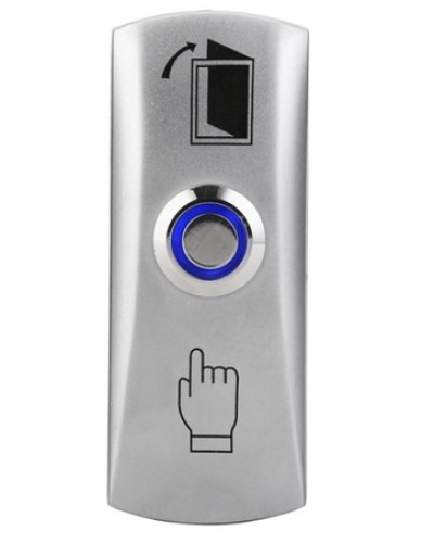 Кнопка выхода металлическая накладная AccordTec AT-H805A LED в Новороссийске Кнопки выхода Pintop.ru