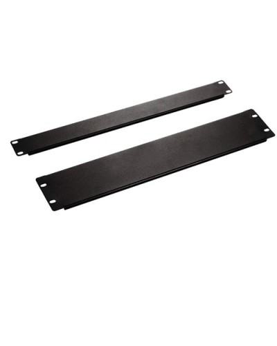 Фальш-панель на 0.5U Hyperline BPV-0.5-RAL9005 в Новороссийске Аксессуары для стоек и шкафов Pintop.ru