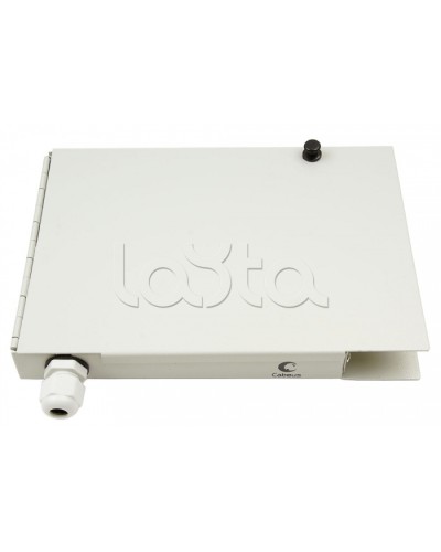 Бокс оптический настенный 19 на 8 SC/LC портов Cabeus JJT-8-SC в Новороссийске Кросс оптический Pintop.ru