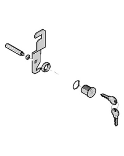 Замок дверцы G4040 G4041 Came 119RIG176 в Новороссийске Запчасти для шлагбаумов и автоматики Pintop.ru