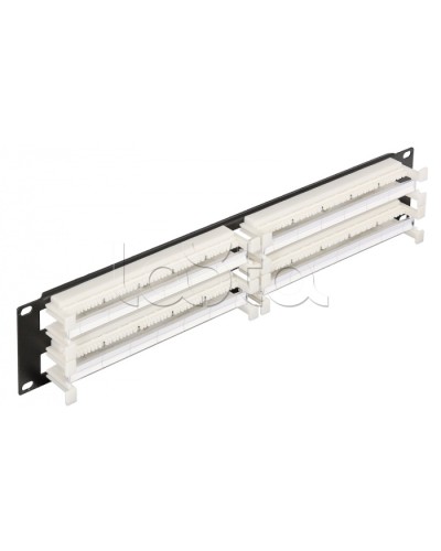 Патч-панель 2U 200 пар NIKOMAX (NMC-RB110-200) в Новороссийске Кроссовое оборудование тип 110 Pintop.ru