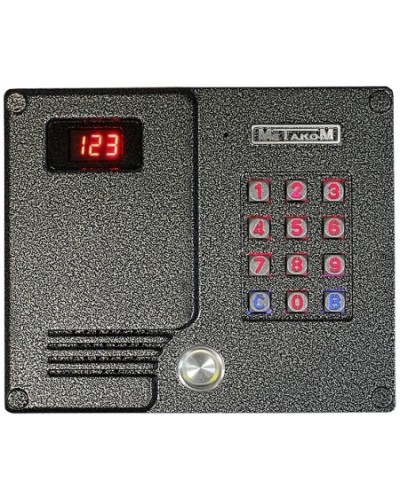 Многоабонентный антивандальный блок вызова Метаком МК2007-ТМЕ в Новороссийске Блоки вызова многоабонентные Pintop.ru