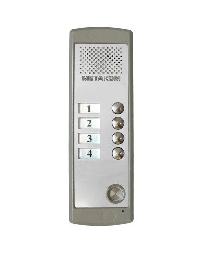 Блок вызова домофона Метаком MK4-K-TMV в Новороссийске Блоки вызова многоабонентные Pintop.ru