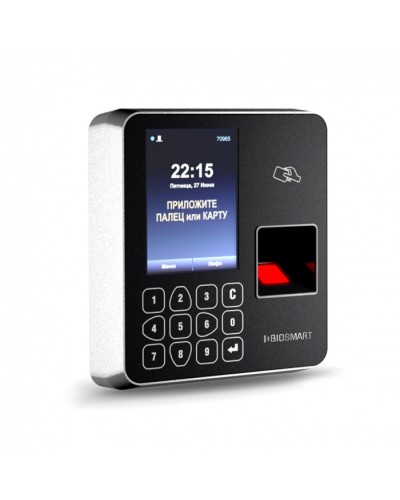 Терминал биометрический BioSmart WTC 2 MFR (Emarine, Mifare, NFC) в Новороссийске Контроллеры Pintop.ru