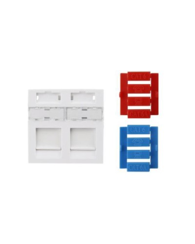 Вставка 45x45 (аналог Mosaic) Hyperline SIP3-2K-M45-45 в Новороссийске Аксессуары для стоек и шкафов Pintop.ru