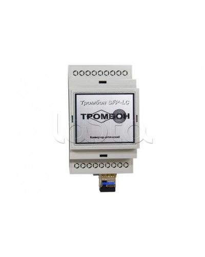 Конвертер оптический Тромбон SFP-LC-A в Новороссийске Система оповещения и трансляции Pintop.ru