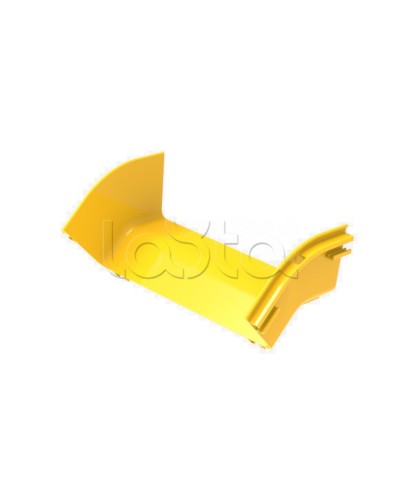 Угол 45° внешний (вниз) для оптического лотка Hyperline FBTR-360-ERS45 в Новороссийске Аксессуары для лотков Pintop.ru